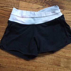 Lululemon black shorts